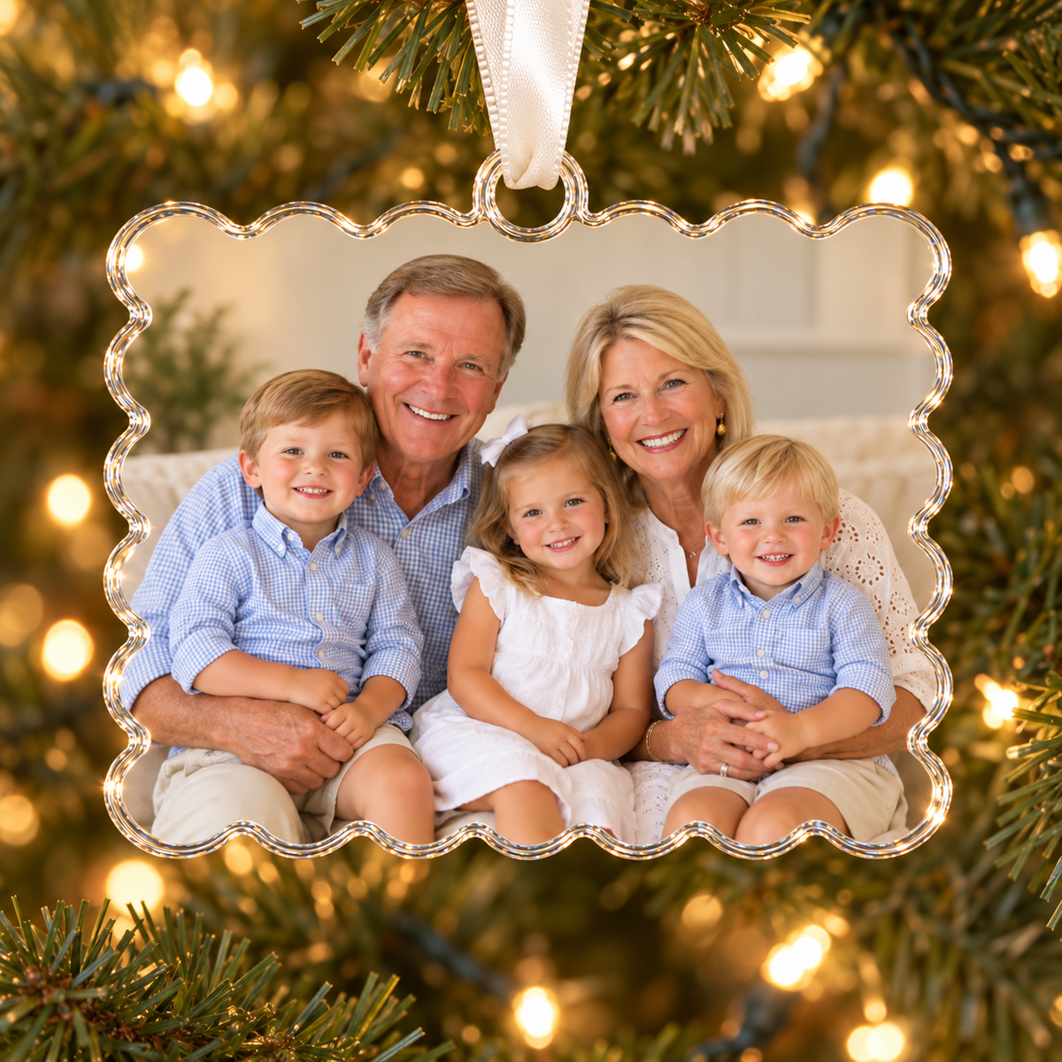 Design Your Own Photo Holiday Ornament