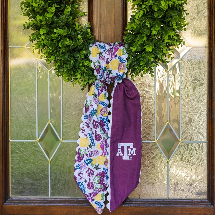 Texas A&M Aggies Wreath Scarf