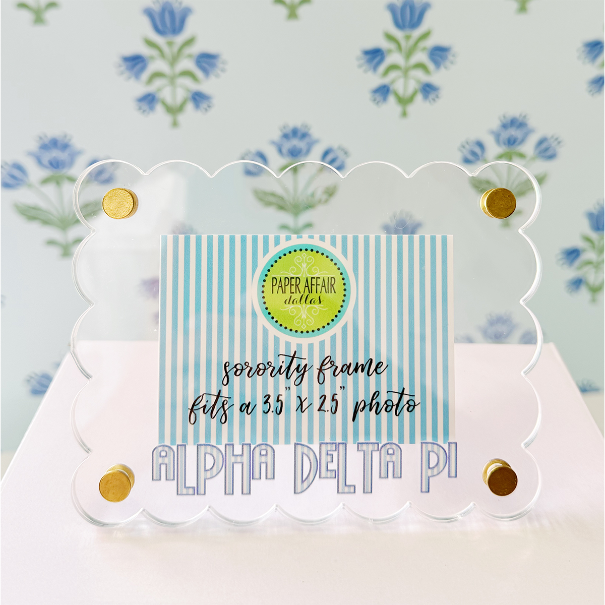 Sorority Scalloped Frame