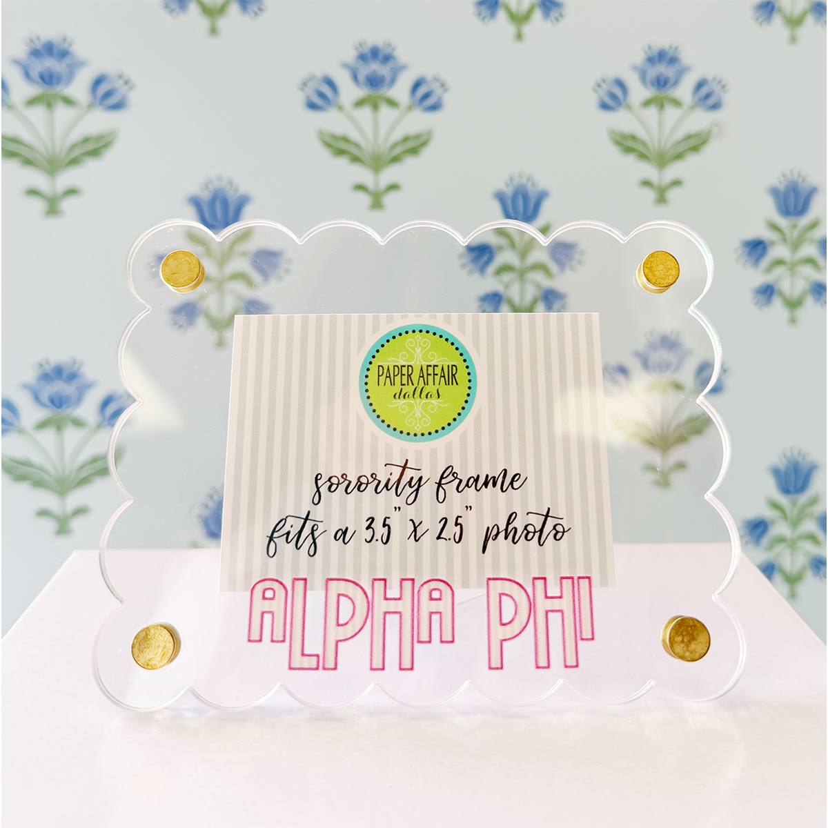 Sorority Scalloped Frame