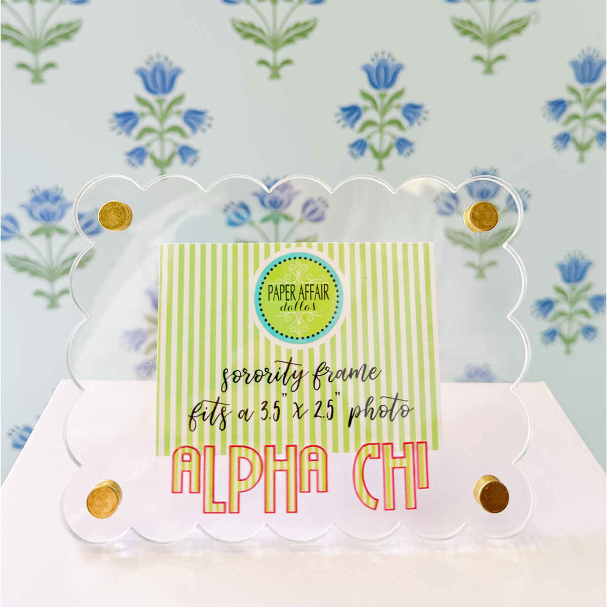 Sorority Scalloped Frame