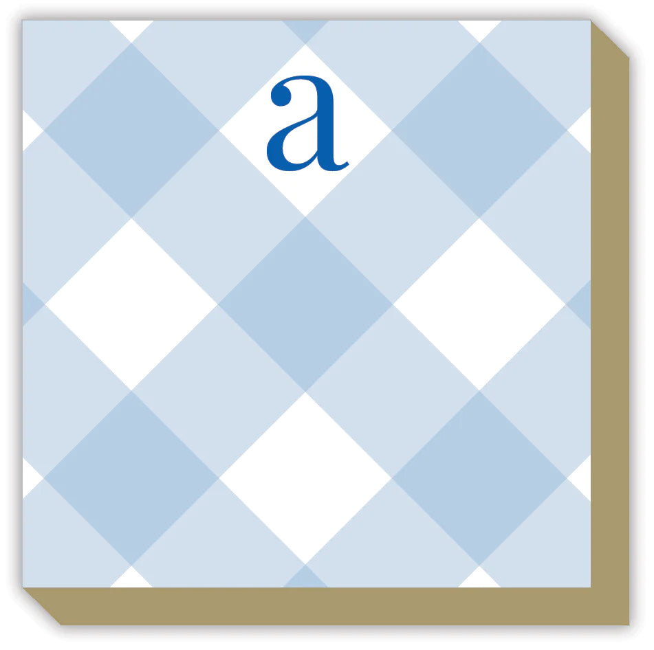 Buffalo Check Monogram Luxe Pad