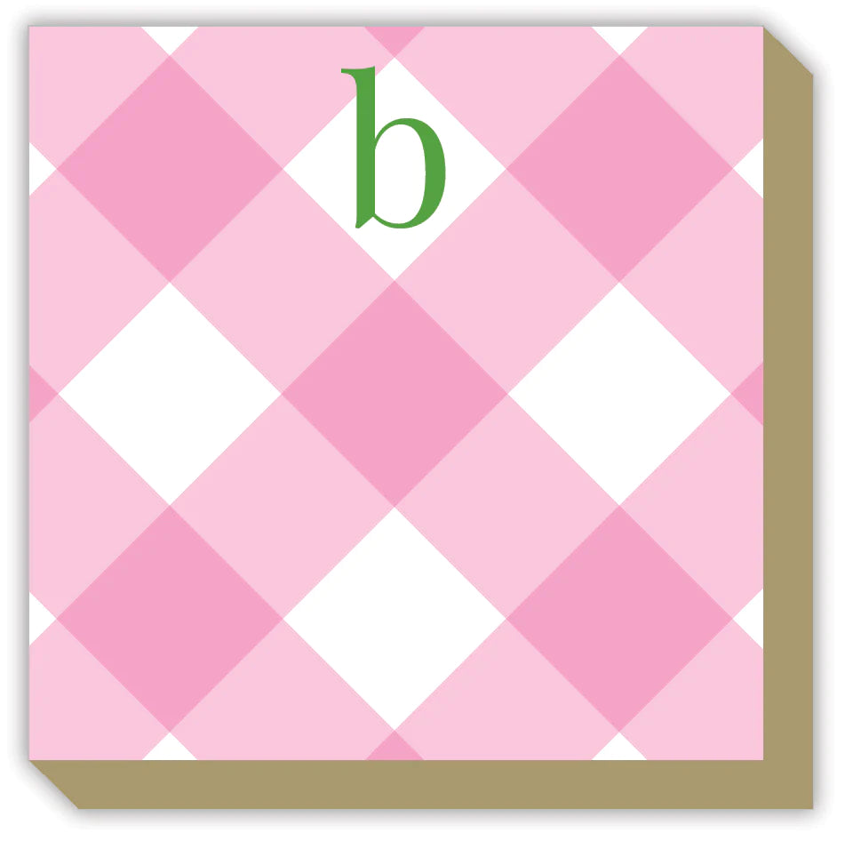 Buffalo Check Monogram Luxe Pad