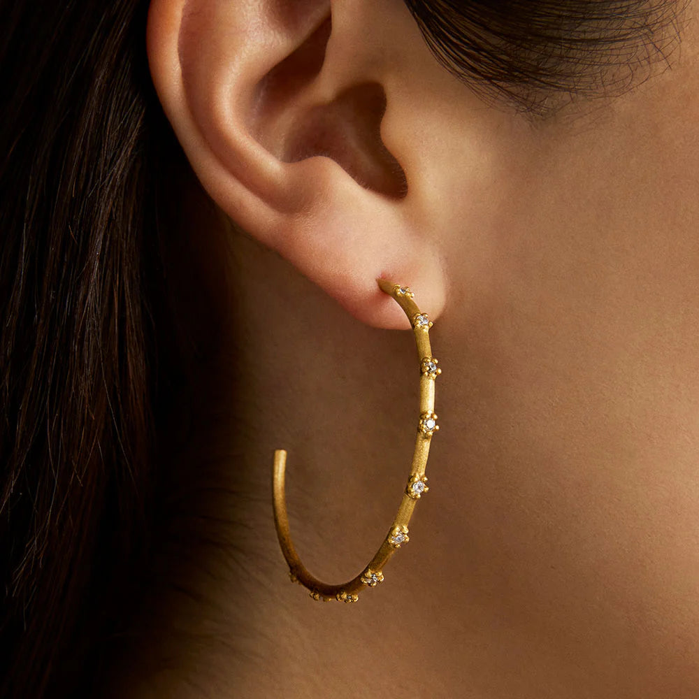 Sylvie Hoop Earrings