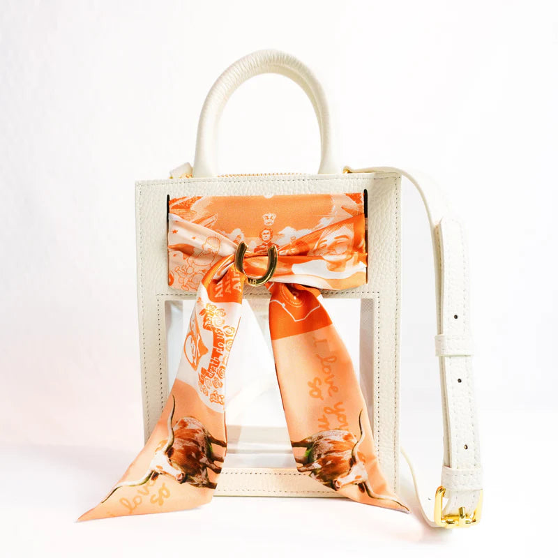 Mini Calista Clear Bag + Austin Murals Twillionaire