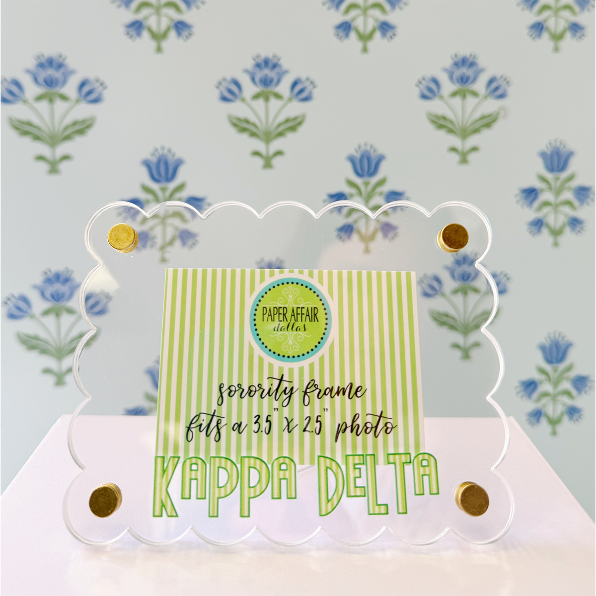 Sorority Scalloped Frame