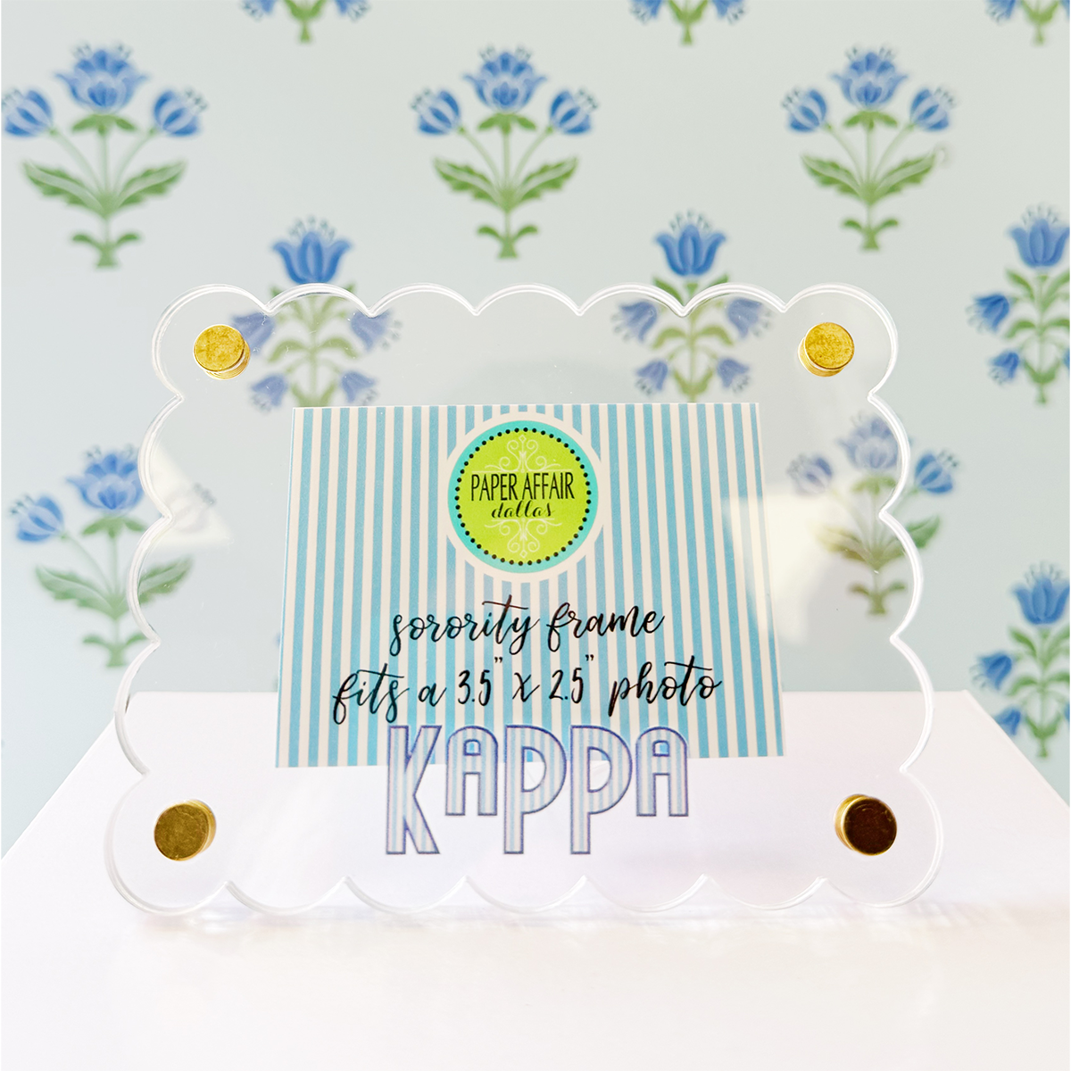 Sorority Scalloped Frame