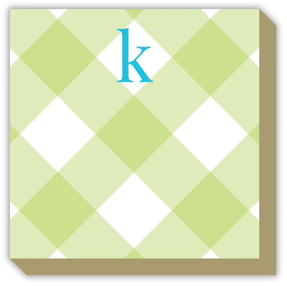 Buffalo Check Monogram Luxe Pad