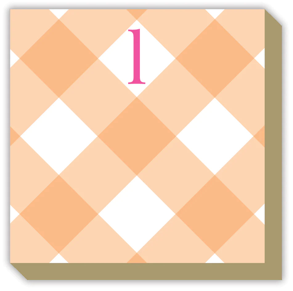Buffalo Check Monogram Luxe Pad