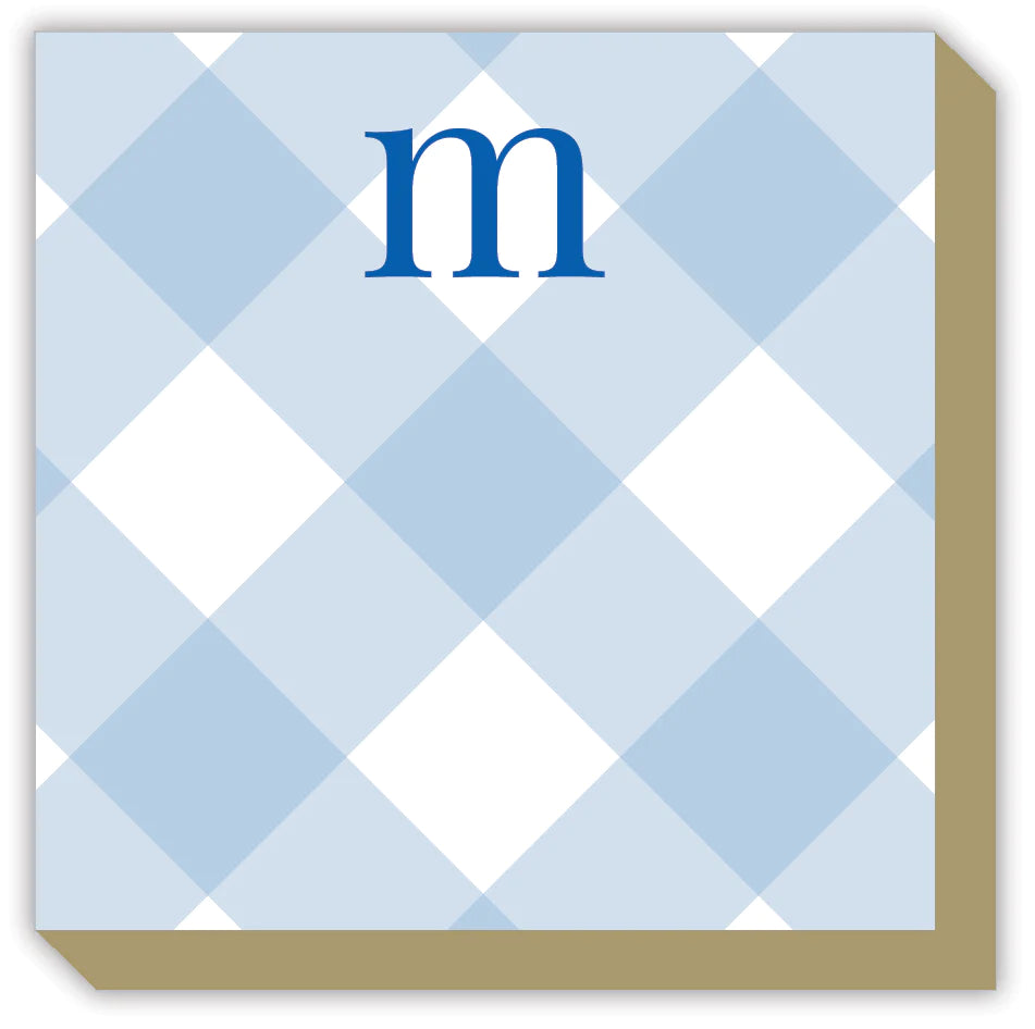 Buffalo Check Monogram Luxe Pad