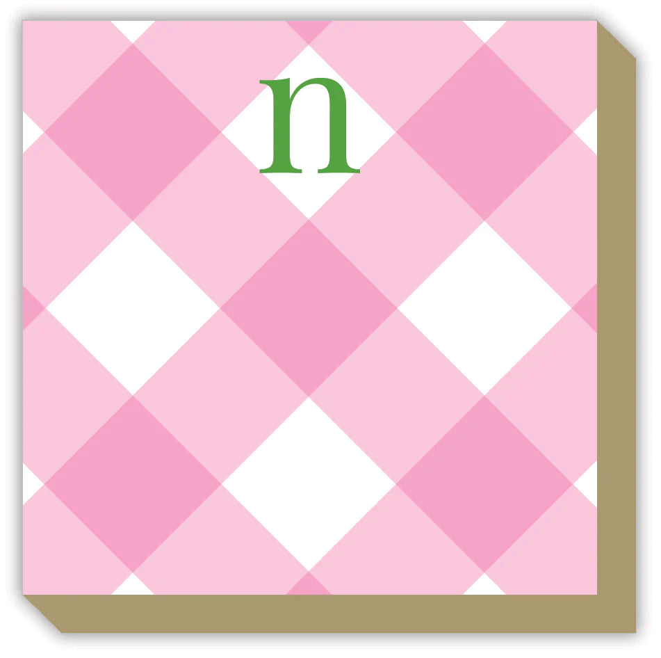 Buffalo Check Monogram Luxe Pad