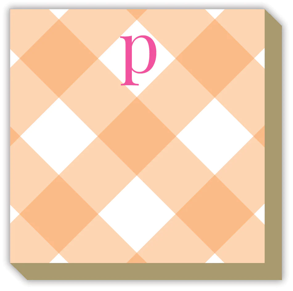 Buffalo Check Monogram Luxe Pad