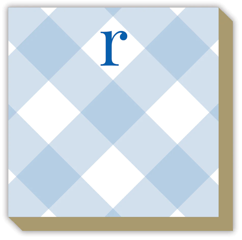Buffalo Check Monogram Luxe Pad