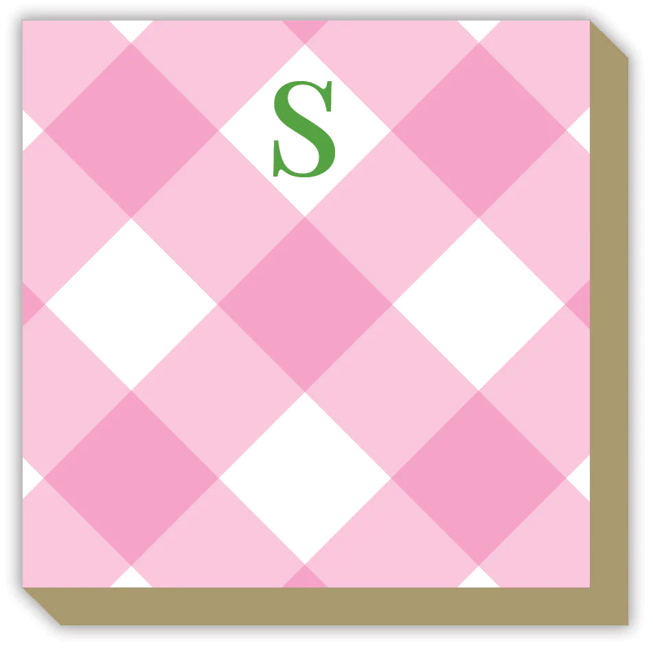 Buffalo Check Monogram Luxe Pad
