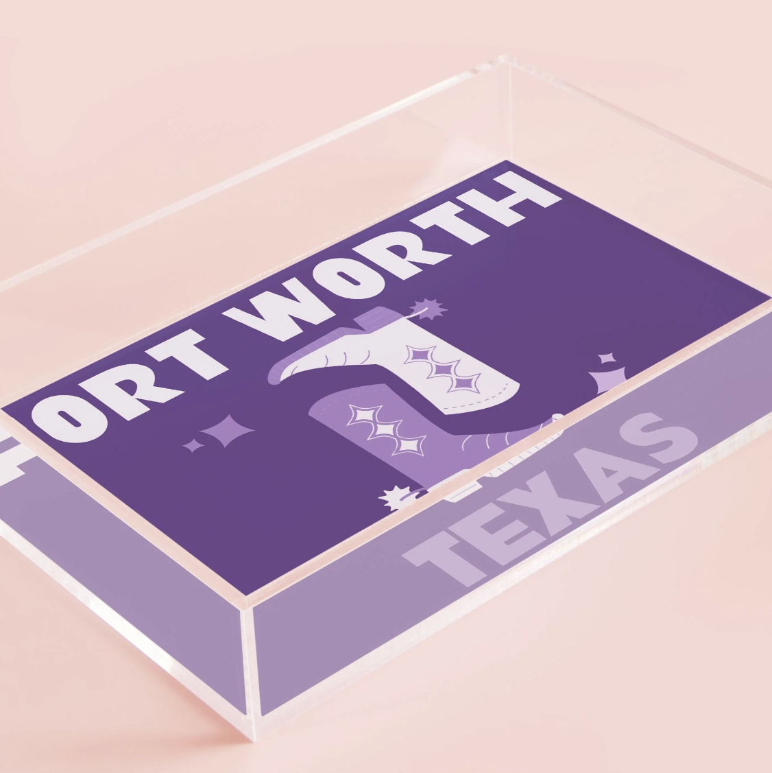 Kickoff Small Tray | Fort Worth