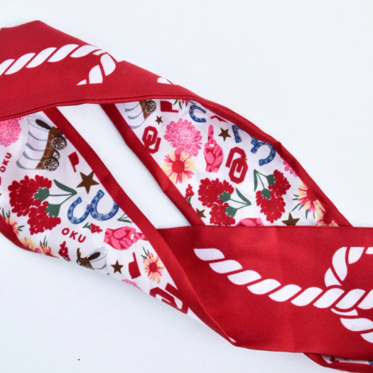 OU Twilly Scarf