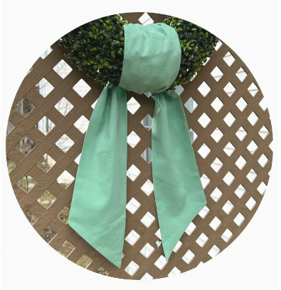 Linen Wreath Sash