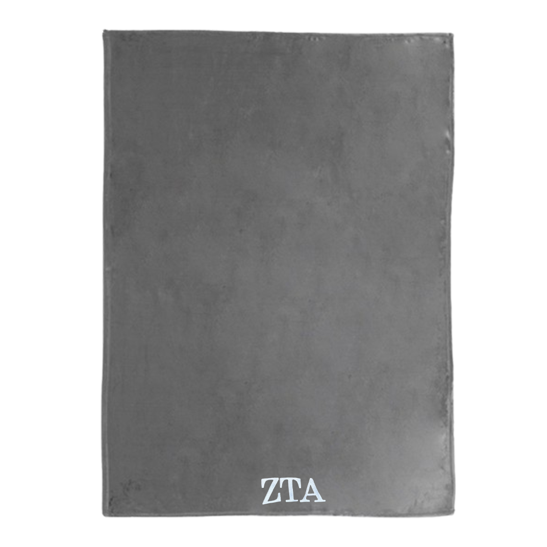 Sorority Microfleece Throw Blanket