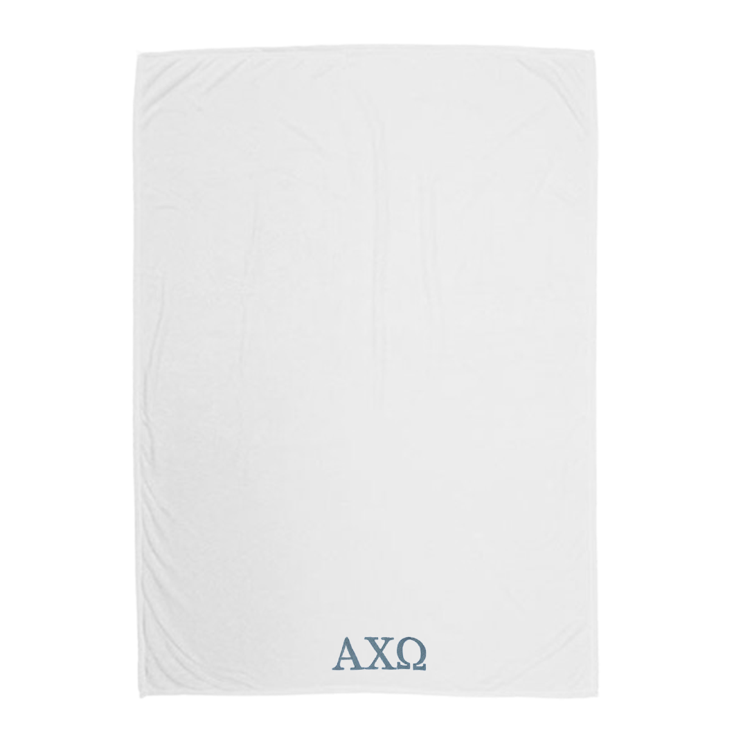 Sorority Microfleece Throw Blanket