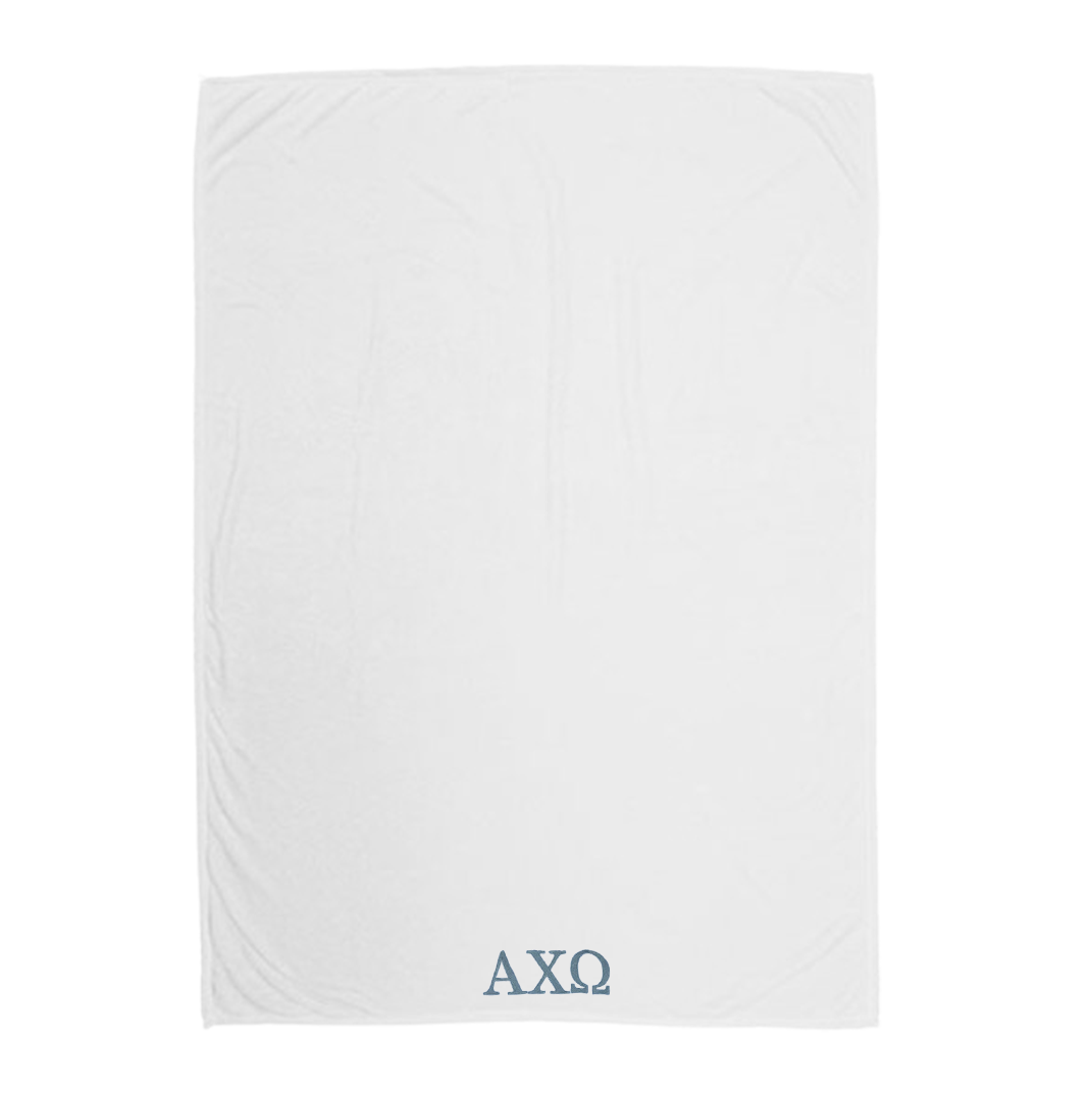 Sorority Microfleece Throw Blanket