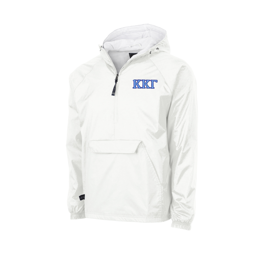 Sorority White Rain Jacket