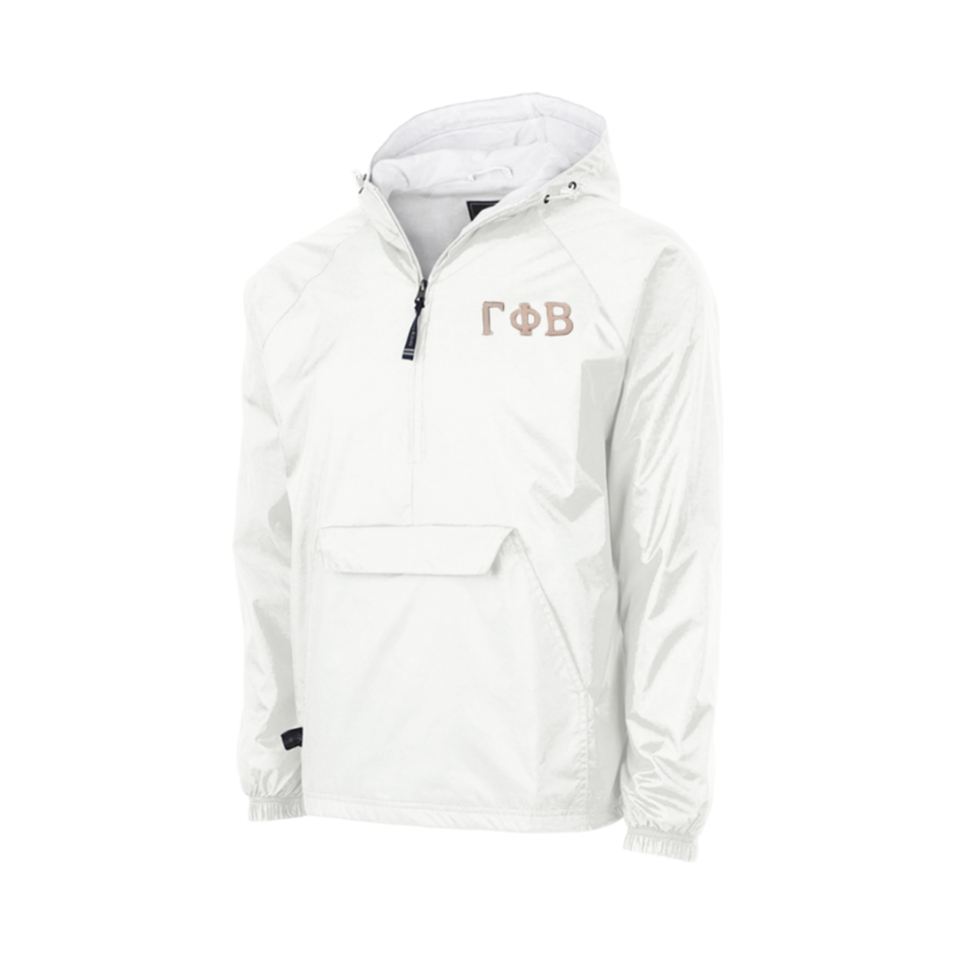 Sorority White Rain Jacket
