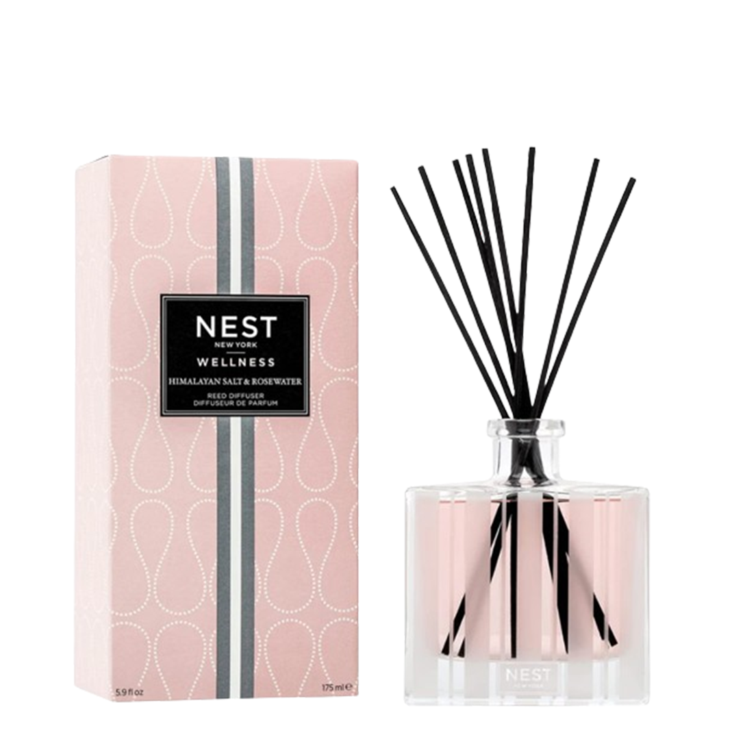 Nest Himalayan Salt & Rosewater Reed Diffuser