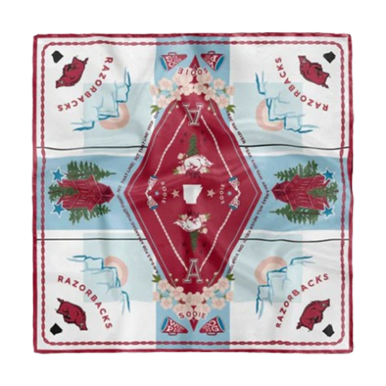Arkansas Saturday Scarf