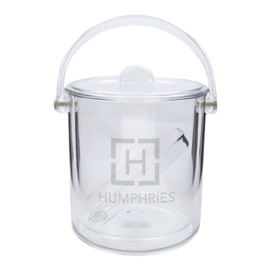 Engraved Acrylic Ice Bucket