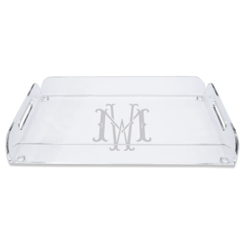 Engraved Acrylic Serving Tray