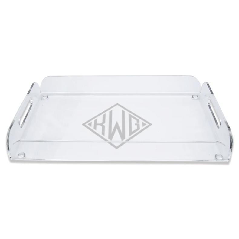 Engraved Acrylic Serving Tray
