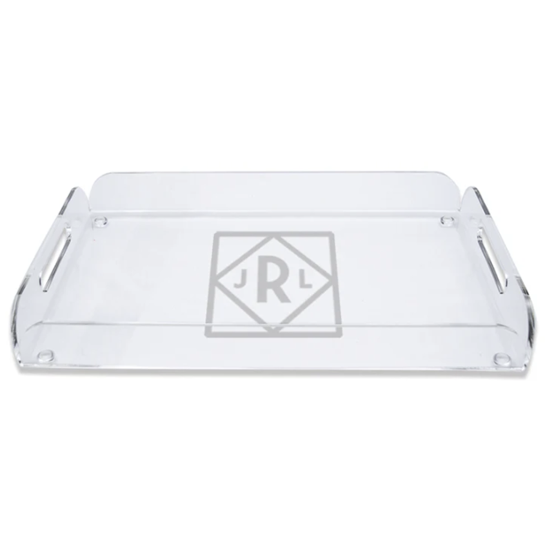 Engraved Acrylic Serving Tray