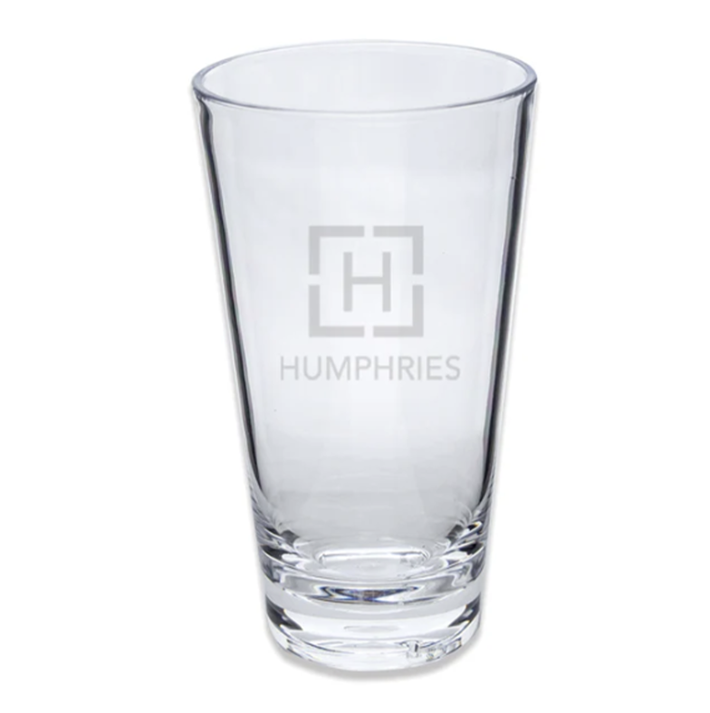 Engraved Acrylic Tall Drinking Glass
