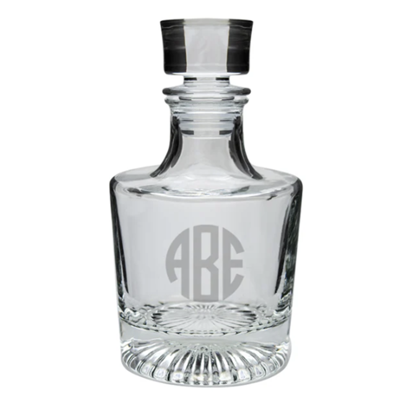 Engraved El Presidente Decanter
