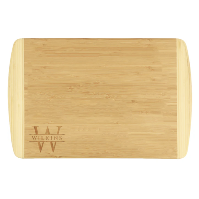 Engraved Bamboo Cutting Board