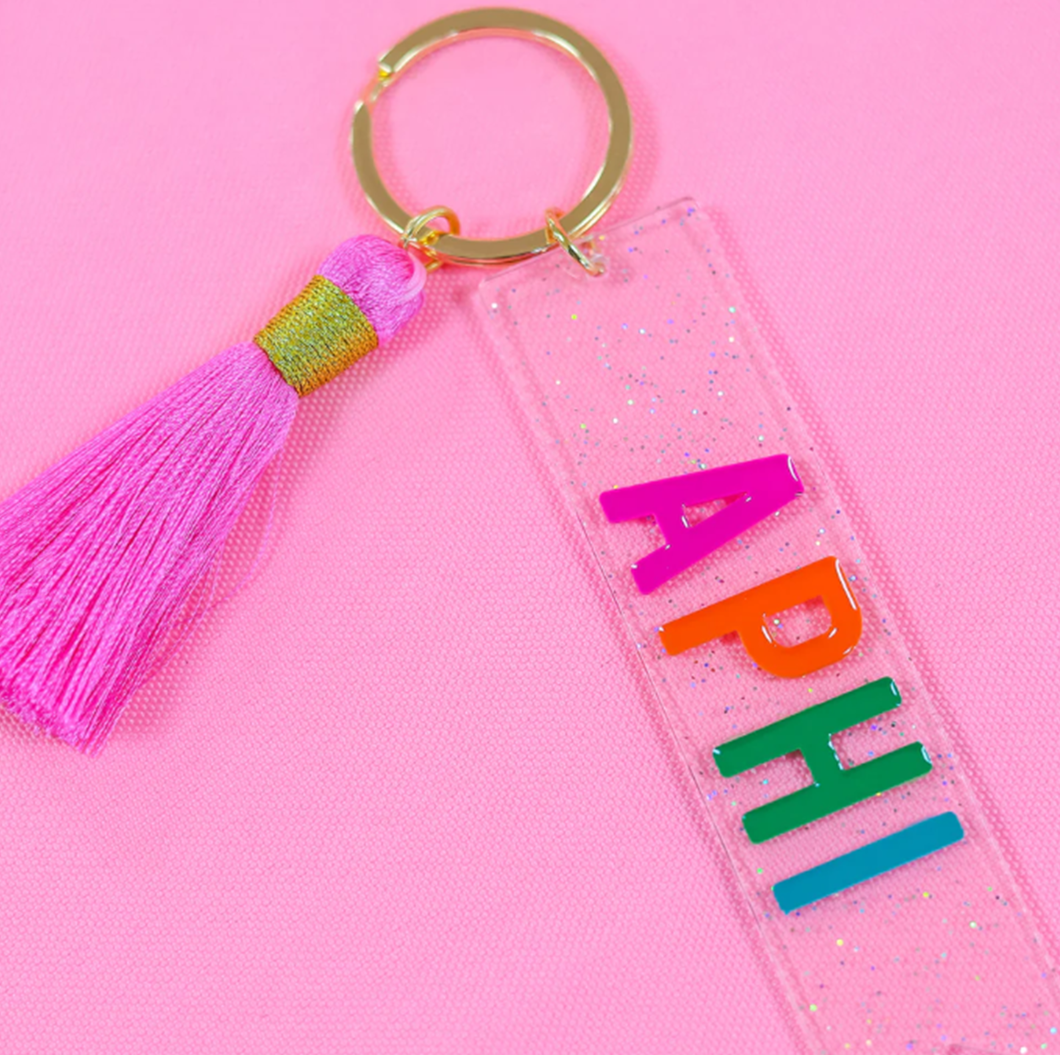 Sorority Tassel Key Fob