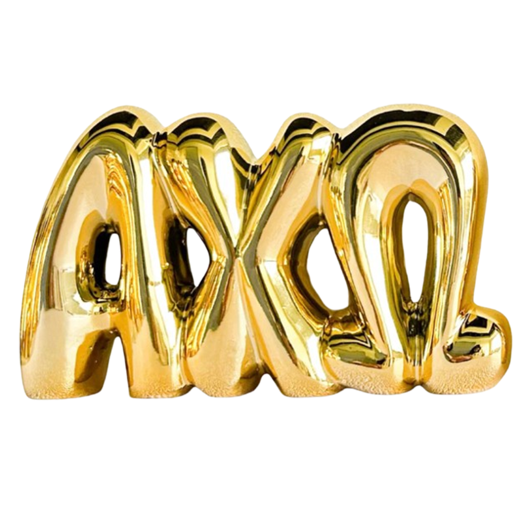 Sorority Balloon Shelf Letters