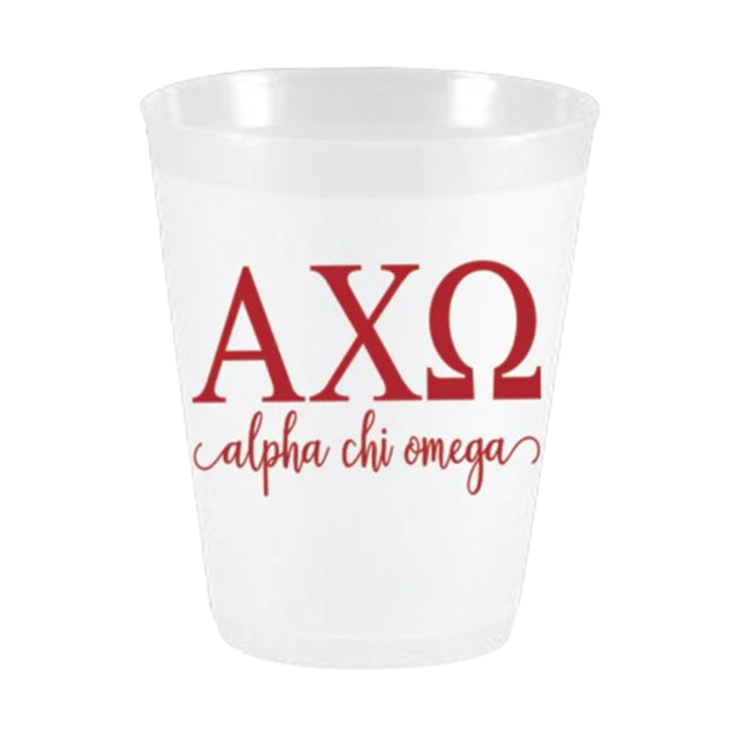 Sorority Frost Flex Cups - Sleeve of 10
