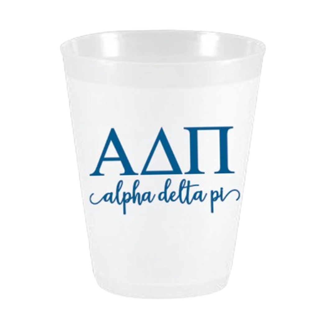 Sorority Frost Flex Cups - Sleeve of 10