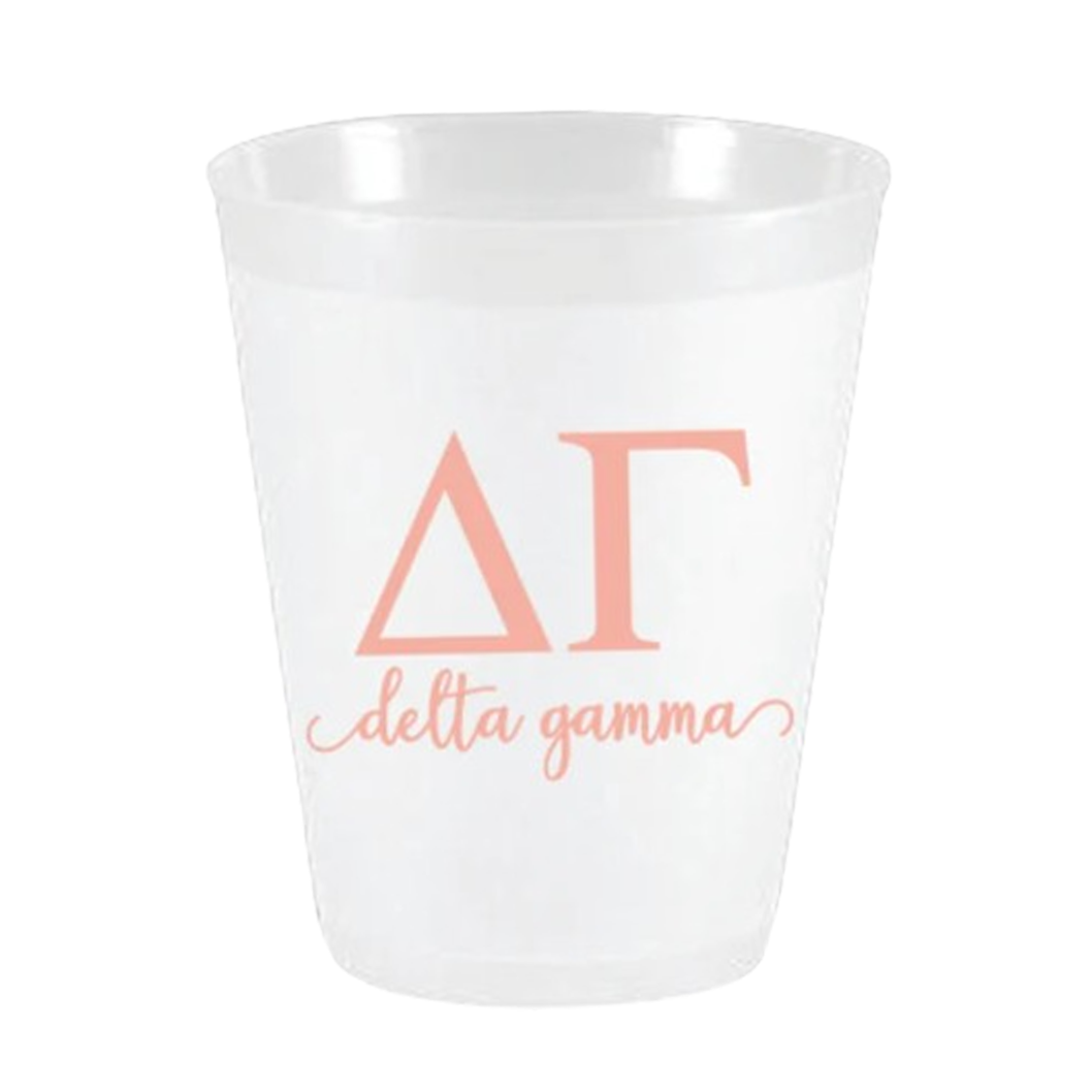 Sorority Frost Flex Cups - Sleeve of 10