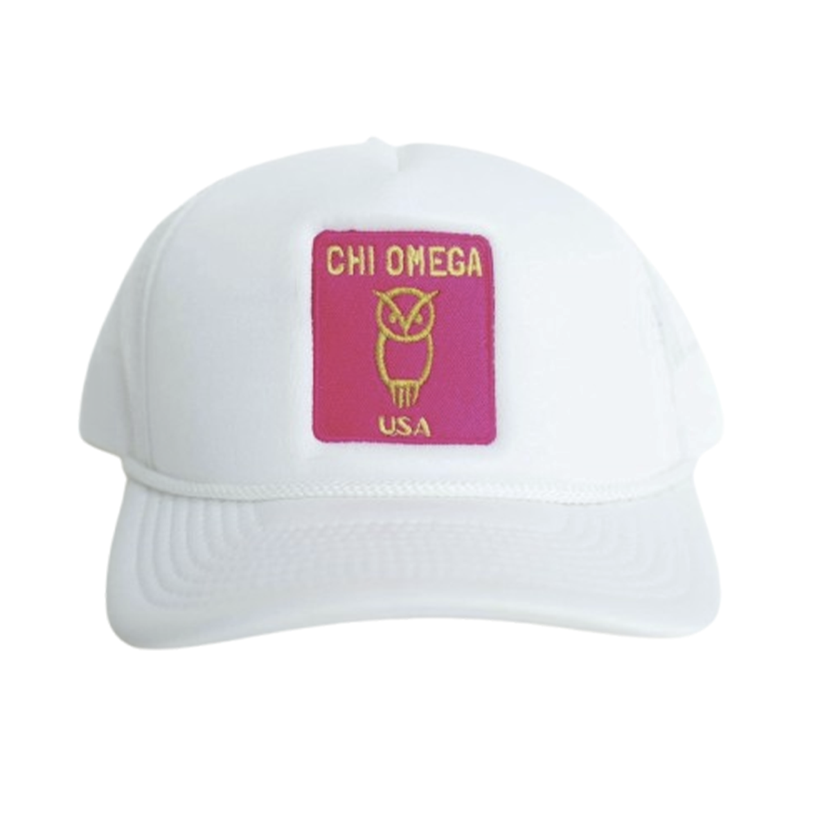 Embroidered Sorority Patch Hat