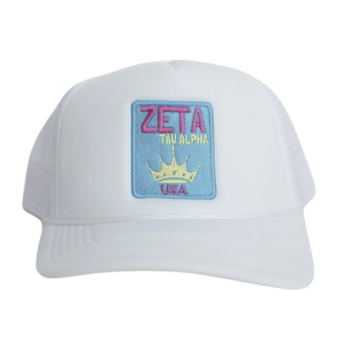 Embroidered Sorority Patch Hat