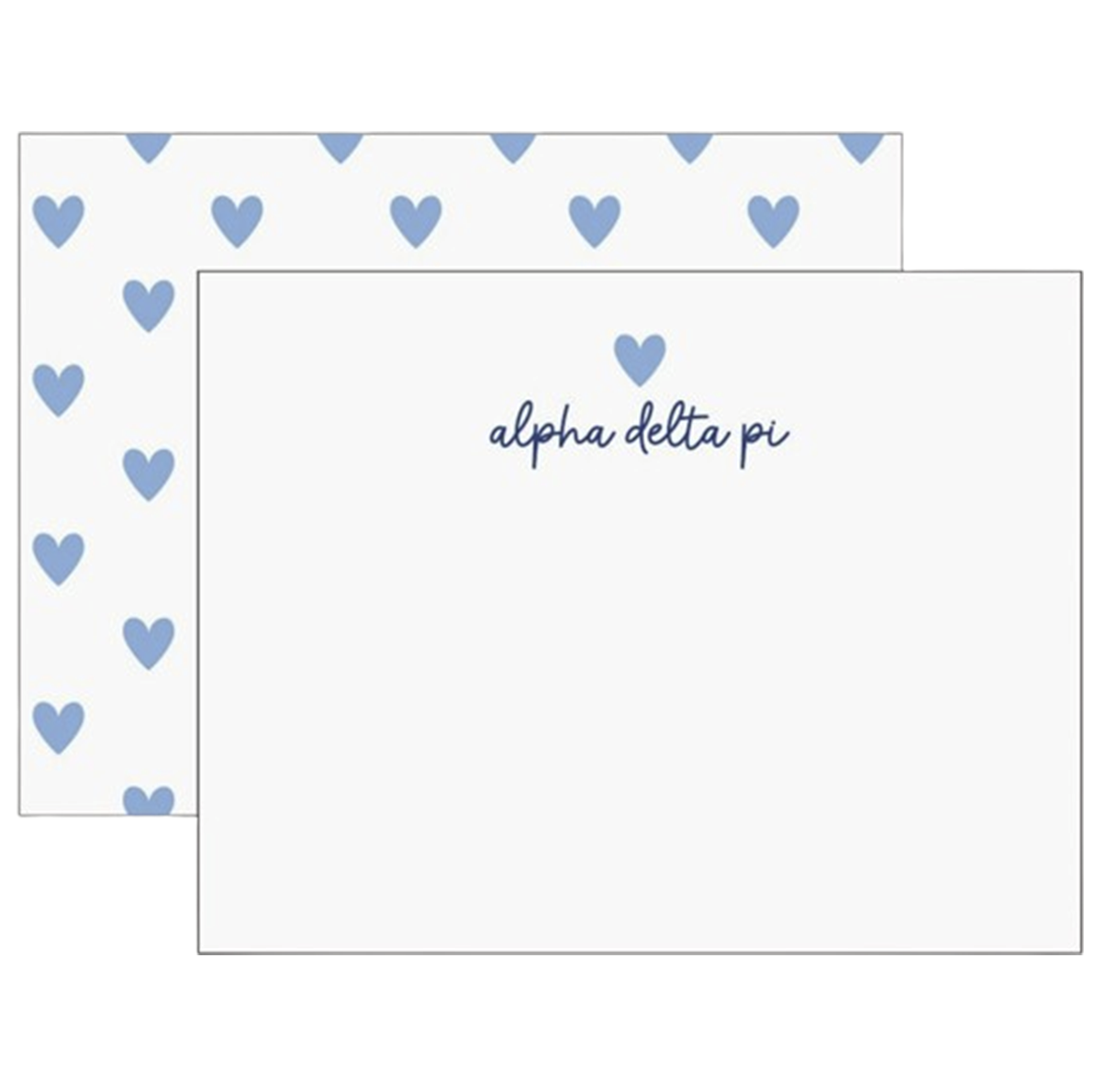 Sorority Heart Flat Notes