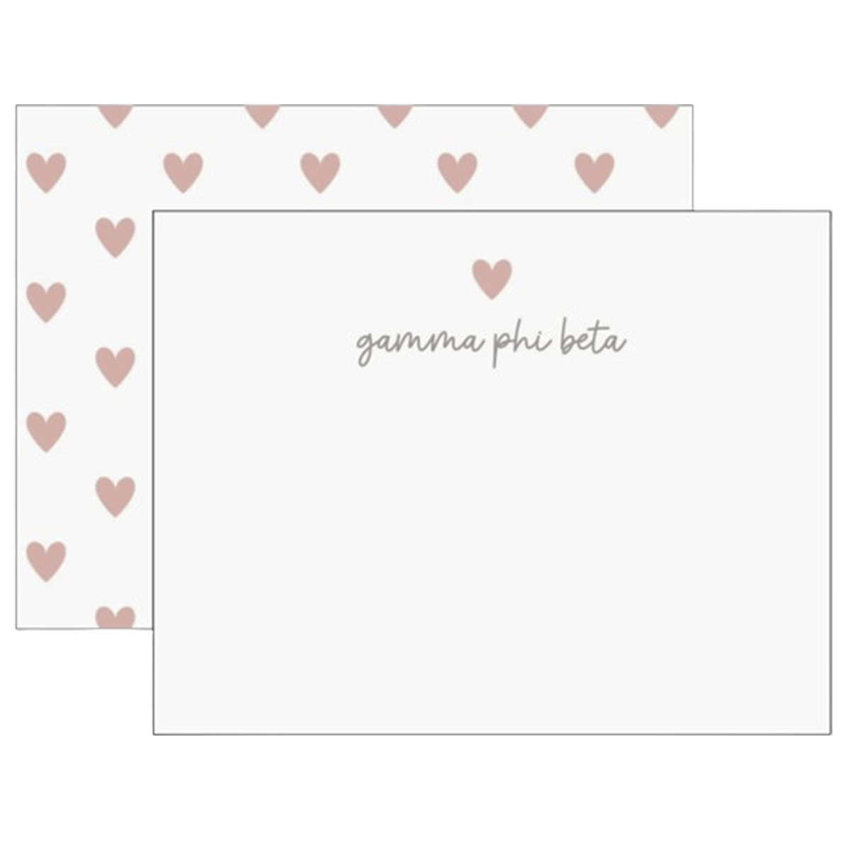 Sorority Heart Flat Notes