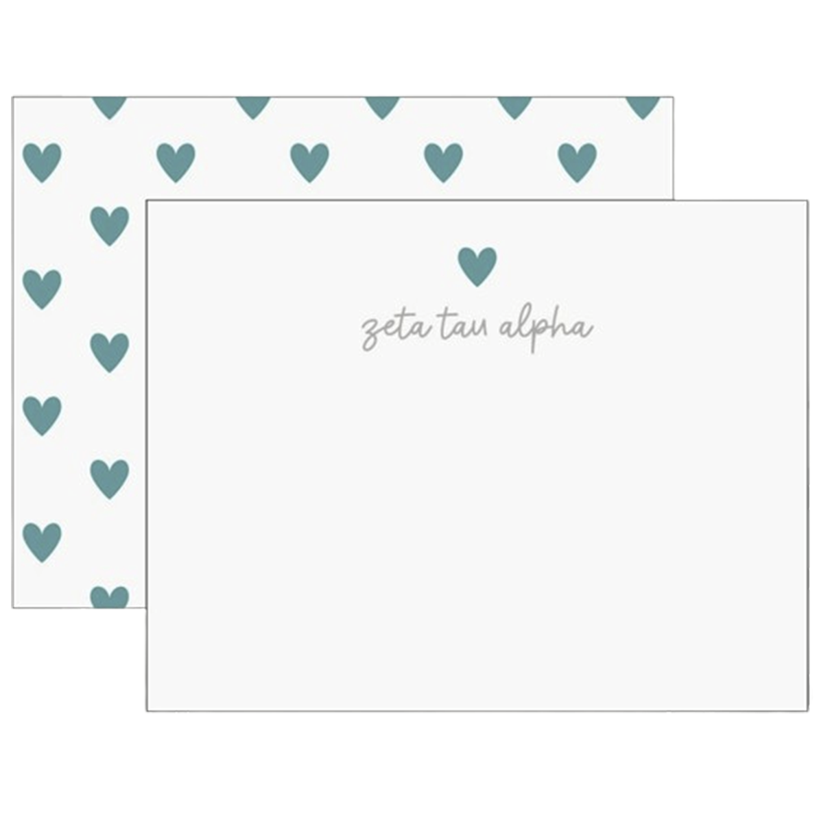 Sorority Heart Flat Notes