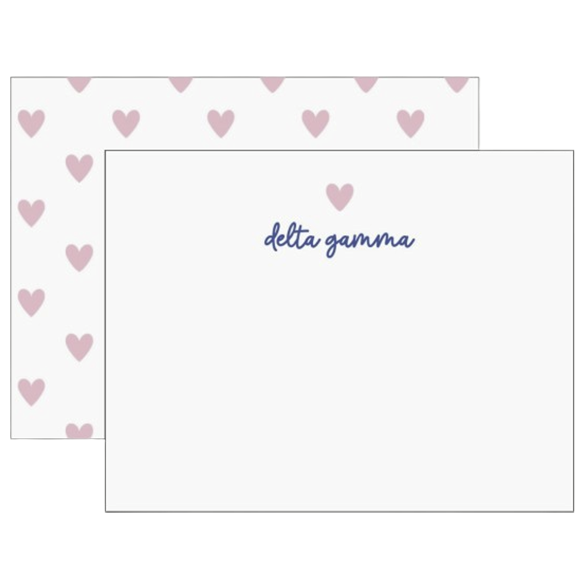 Sorority Heart Flat Notes