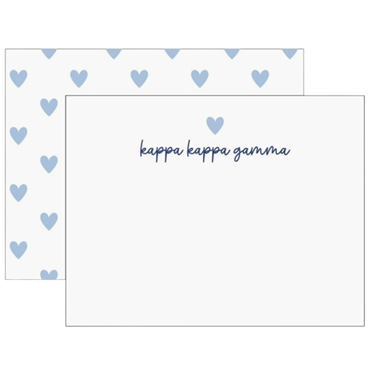 Sorority Heart Flat Notes