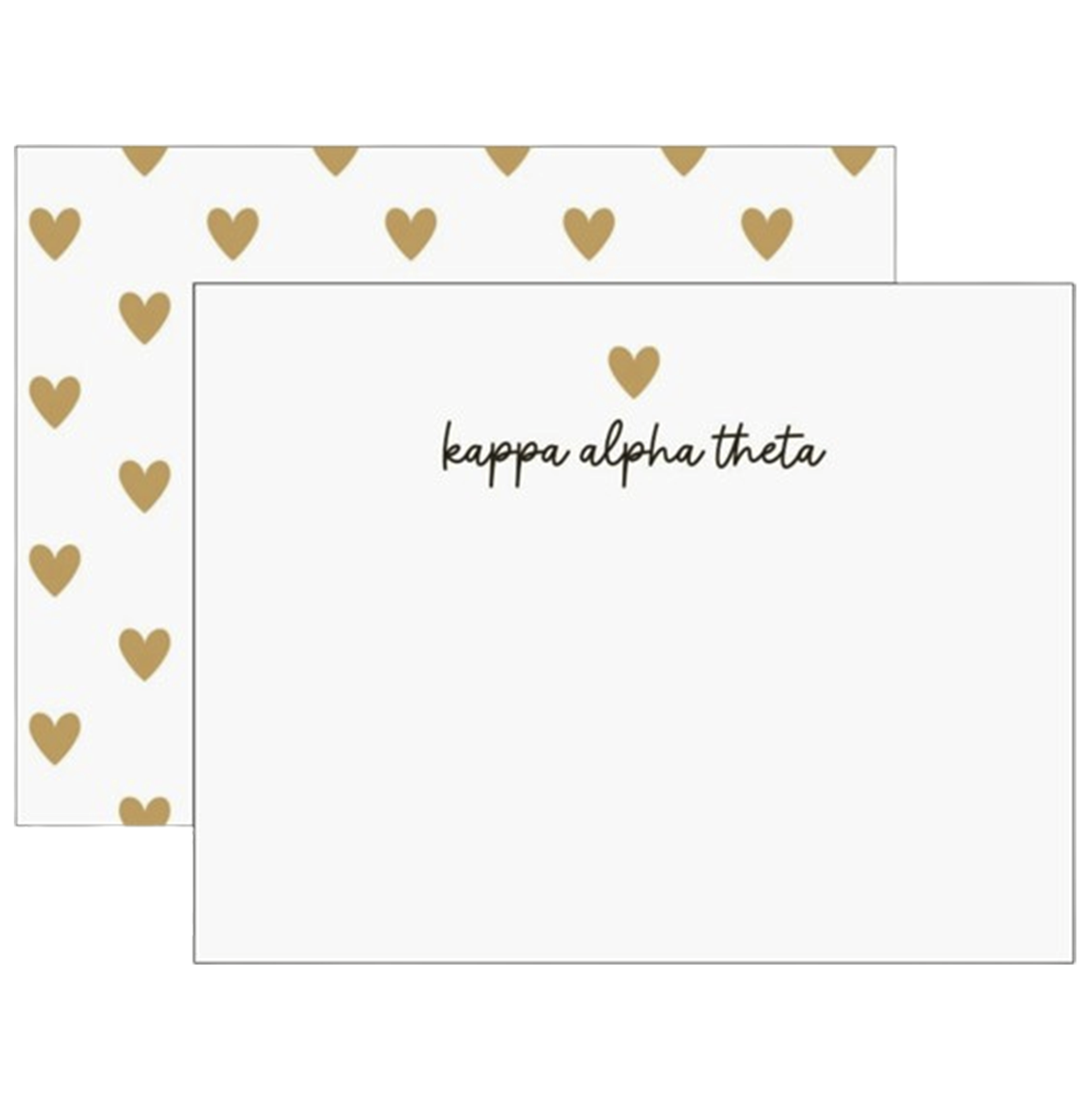 Sorority Heart Flat Notes