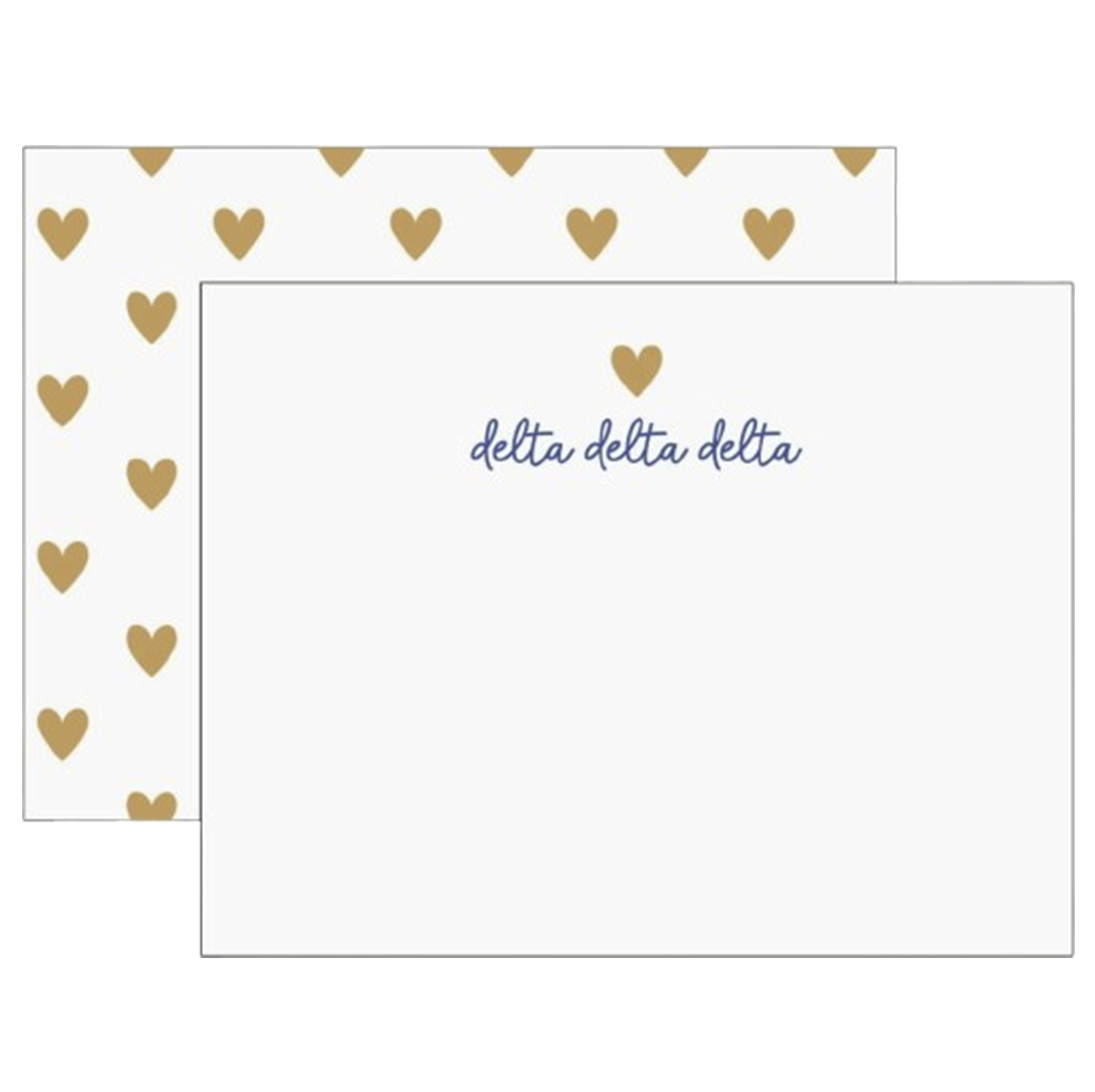 Sorority Heart Flat Notes