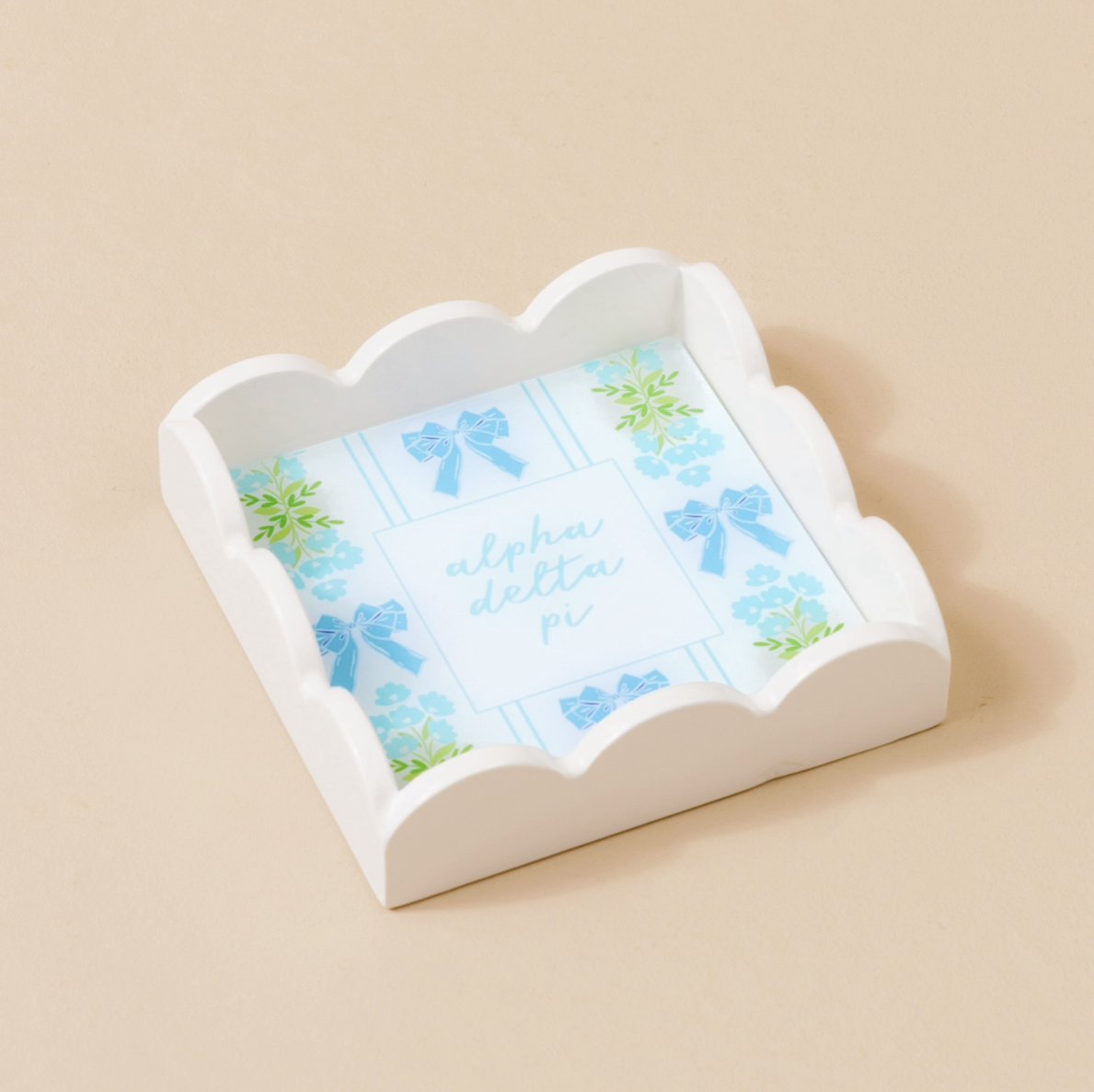 Sorority Scallop Trinket Tray
